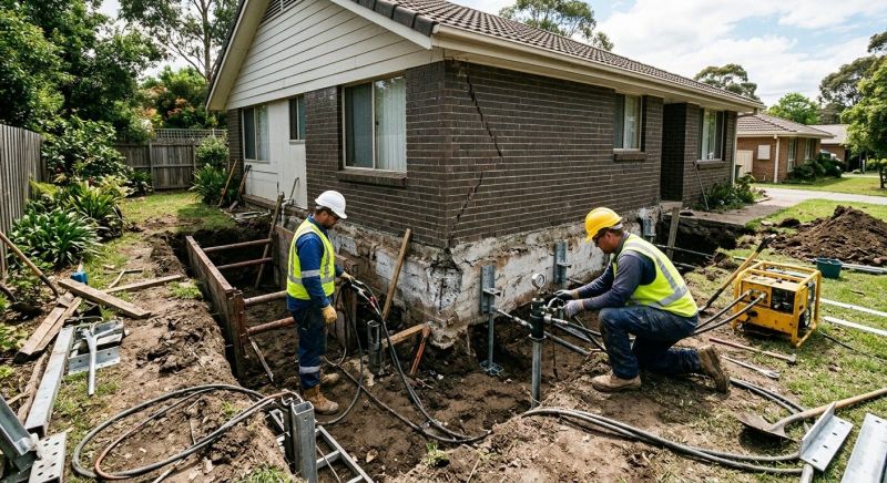 House Foundation Repair Service